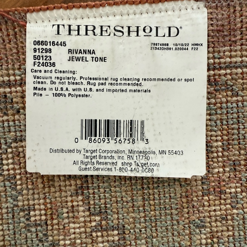 Threshold Multicolor Accent Rugs - Picture 4 of 4